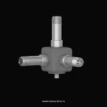 Triaxial Accelerometer Mounting Block